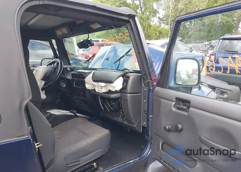 2004 Jeep Wrangler Unlimited from USA, damaged, VIN 1J4FA49S84P774944